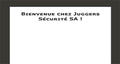Desktop Screenshot of juggers.ch