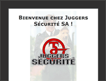 Tablet Screenshot of juggers.ch